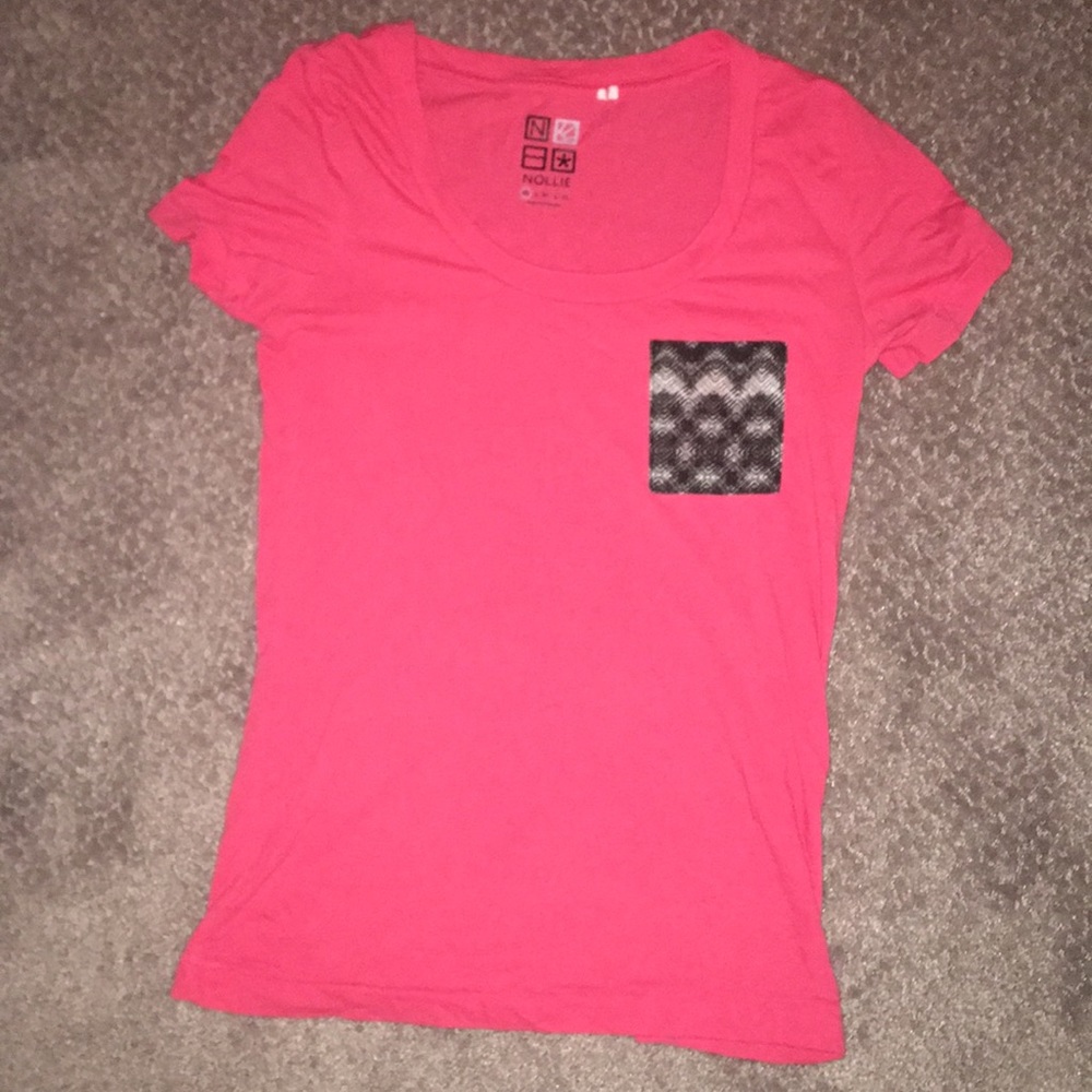 pink NOLLIE top